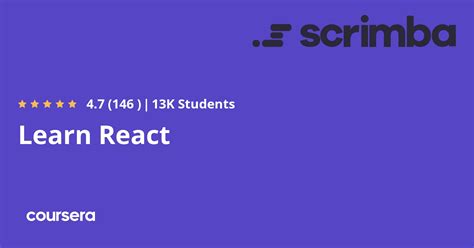 coursera react|Learn React .